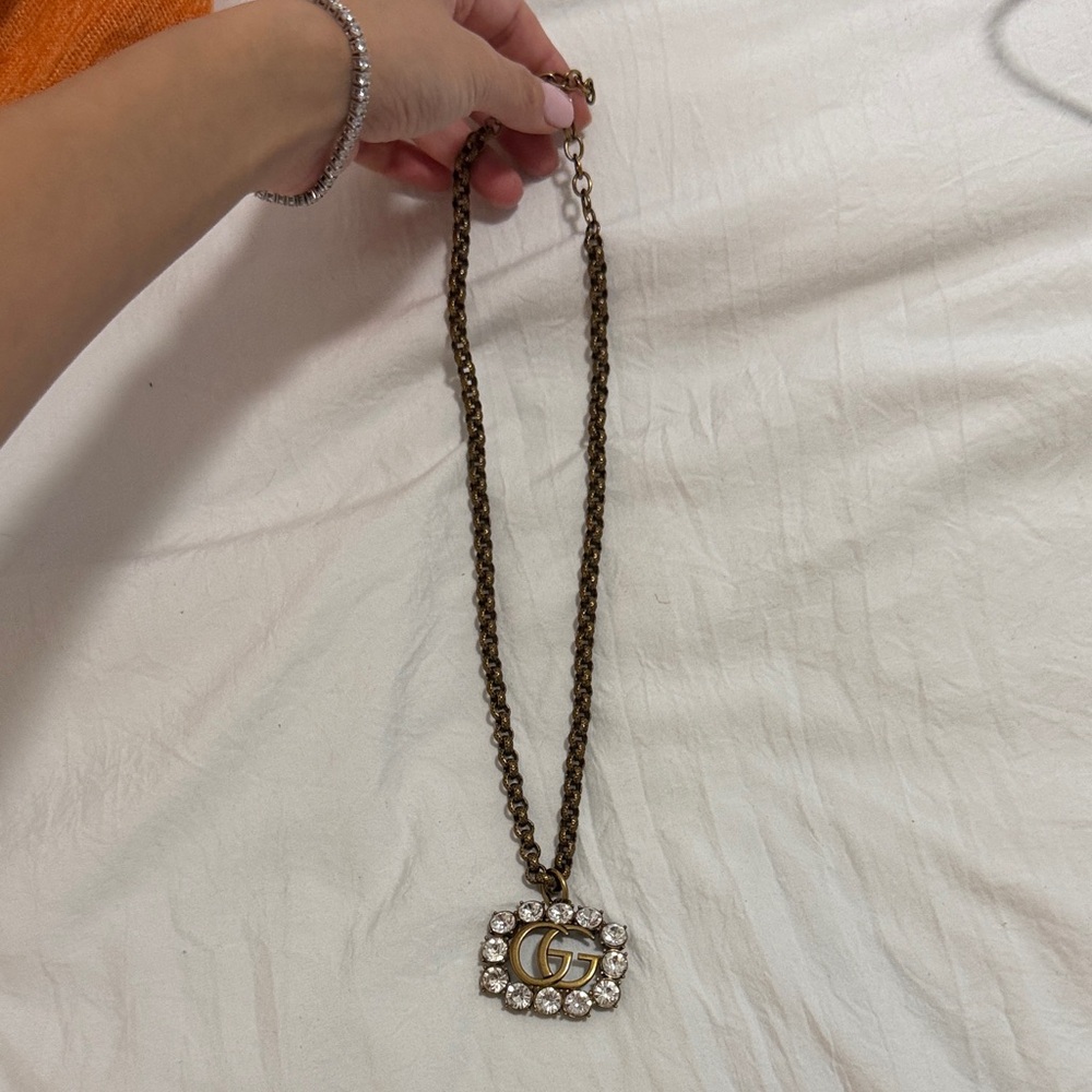Elegant Gold and Silver Necklace